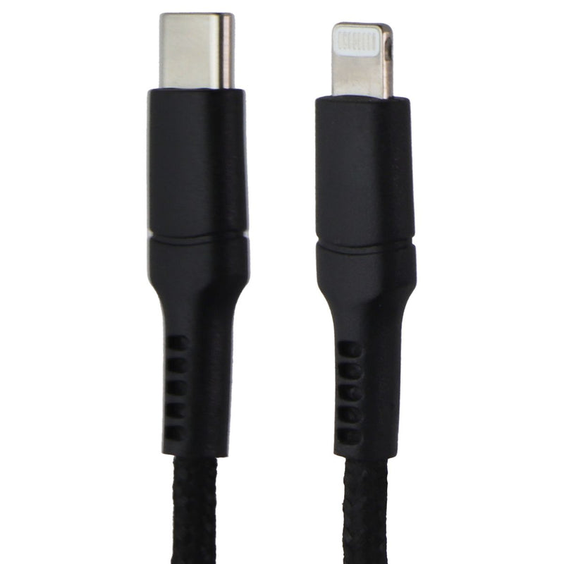 CELLCandy 10FT USB-C to Lightning 8-Pin Braided Charge & Sync Cable - Black