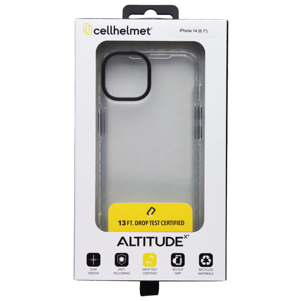 CellHelmet Altitude X Series Case for Apple iPhone 14 - Crystal Clear