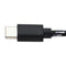 CELLCandy 6.5ft USB-A to USB-C Braided Charge & Sync Cable - Black/Silver