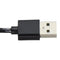 CELLCandy 6.5ft USB-A to USB-C Braided Charge & Sync Cable - Black/Silver