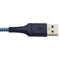 CELLCandy 10ft USB-A to Lightning 8-Pin Braided Charge & Sync Cable - Blue