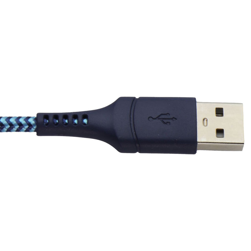 CELLCandy 10ft USB-A to Lightning 8-Pin Braided Charge & Sync Cable - Blue