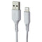 CellHelmet Wall Charger (2.4A / 12W) and USB-A to 8-Pin Lightning (3-Ft) - White