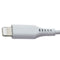 CellHelmet Wall Charger (2.4A / 12W) and USB-A to 8-Pin Lightning (3-Ft) - White