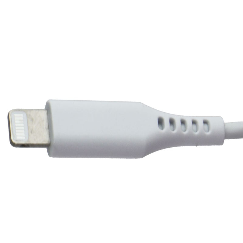 CellHelmet Wall Charger (2.4A / 12W) and USB-A to 8-Pin Lightning (3-Ft) - White