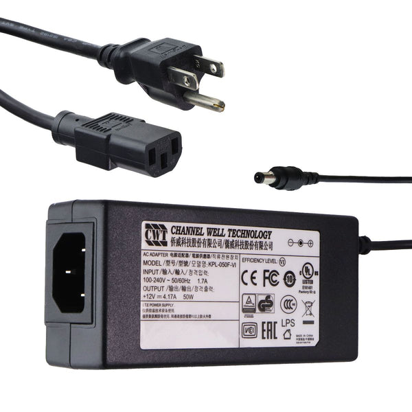 Channel Well (12V/4.17A) 50W AC Adapter - Black (KPL-050F-VI)