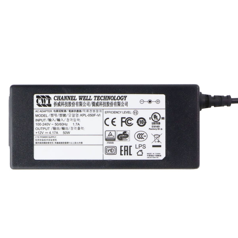 Channel Well (12V/4.17A) 50W AC Adapter - Black (KPL-050F-VI)