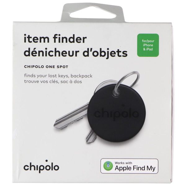 Chipolo ONE Spot Item Finder (2021) for Apple iOS Devices - Almost Black/1 Pack
