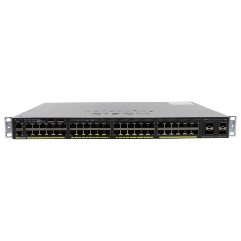 Cisco Catalyst 48-Port Ethernet Switch (WS-C2960X-48FPS-L) / No Power Cord