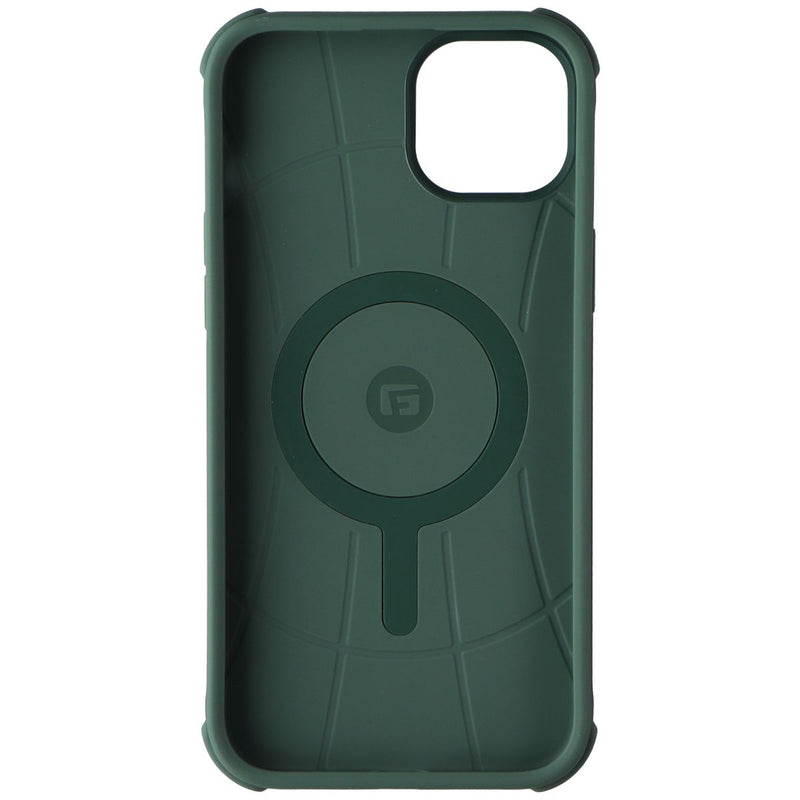 CLCKR G-Form Protection Case for MagSafe for iPhone 15 Plus - Carbon Green