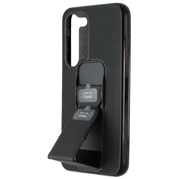 CLCKR Stand + Grip Series Case for Samsung Galaxy S23 - Black