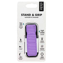 Clckr Adhesive Stand and Grip for Smartphones - Purple