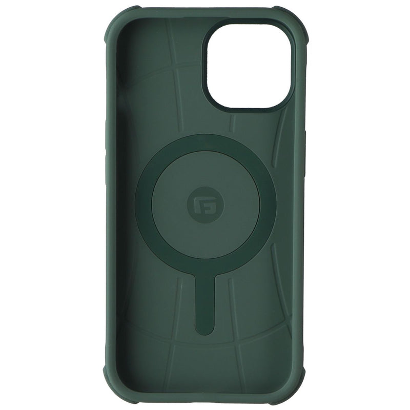CLCKR G-Form Protection Case for MagSafe for iPhone 15 - Carbon Green
