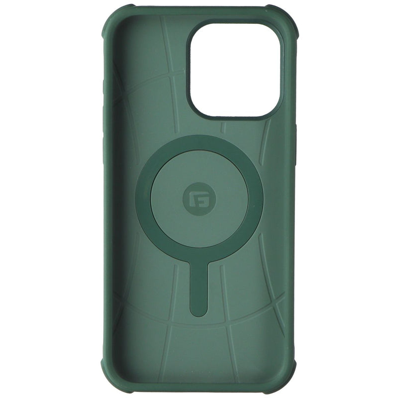 CLCKR G-Form Case for MagSafe for Apple iPhone 15 Pro Max - Carbon Green