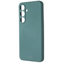 Click Slim Silicone Series Magnetic Case for Samsung Galaxy S24 FE - Green