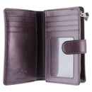 Coach x Disney Wallet with Change Pouch and Card Slots - Pink with Emerald Print