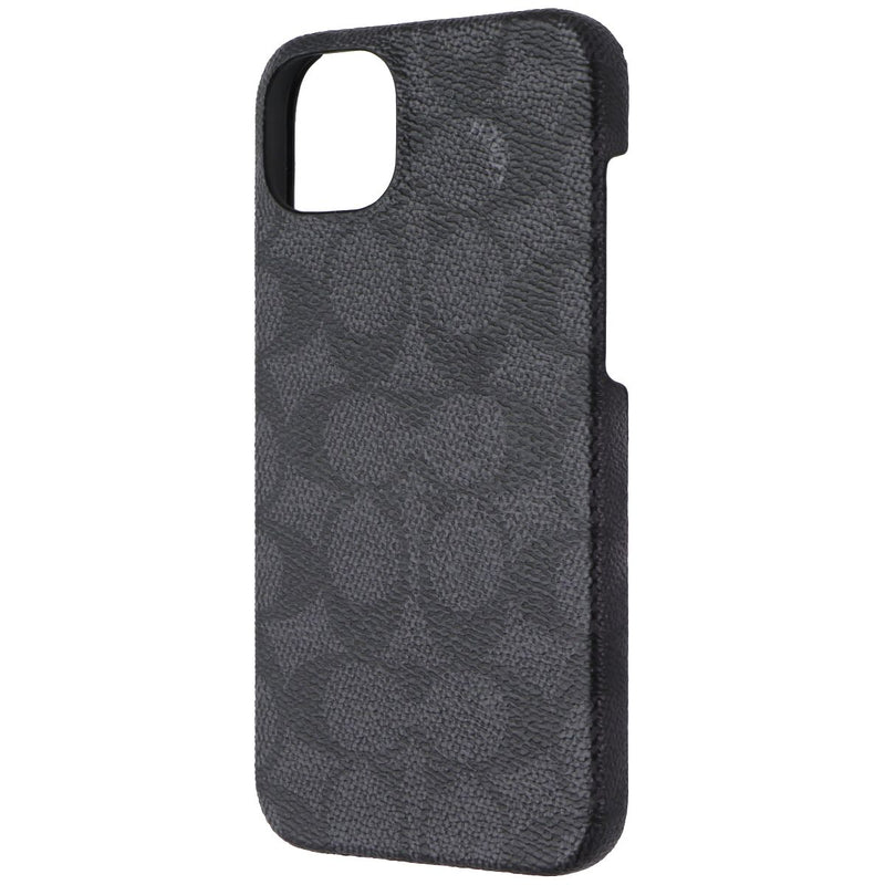 Coach Slim Wrap Case for Apple iPhone 14 Plus - Signature C Black
