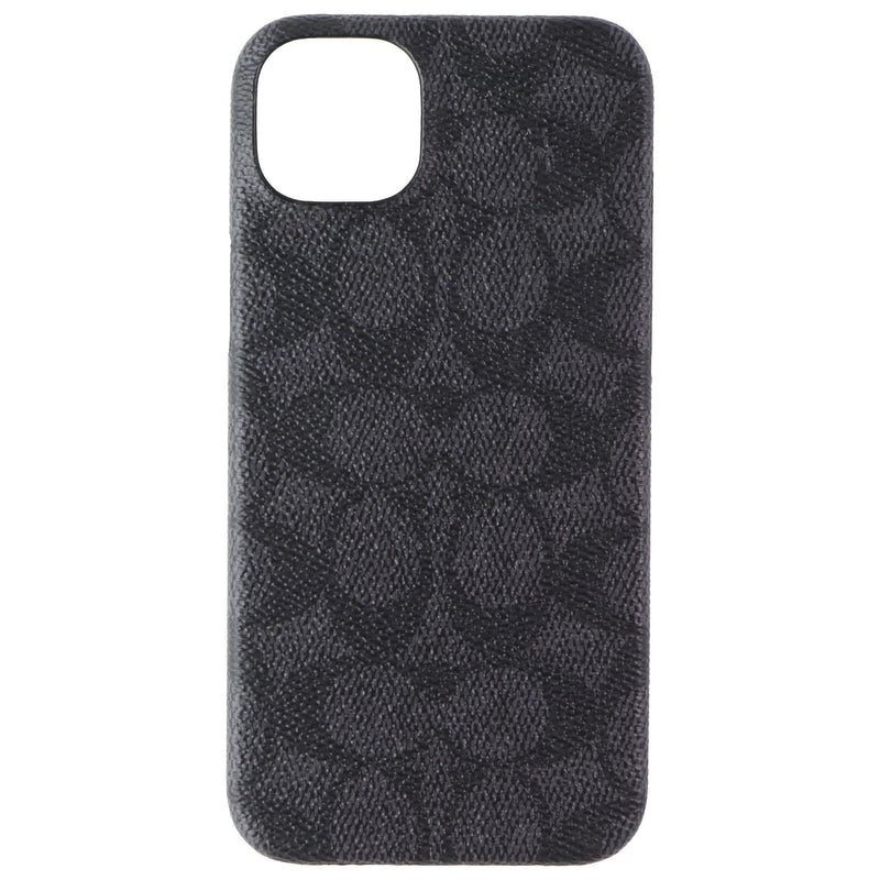 Coach Slim Wrap Case for Apple iPhone 14 Plus - Signature C Black