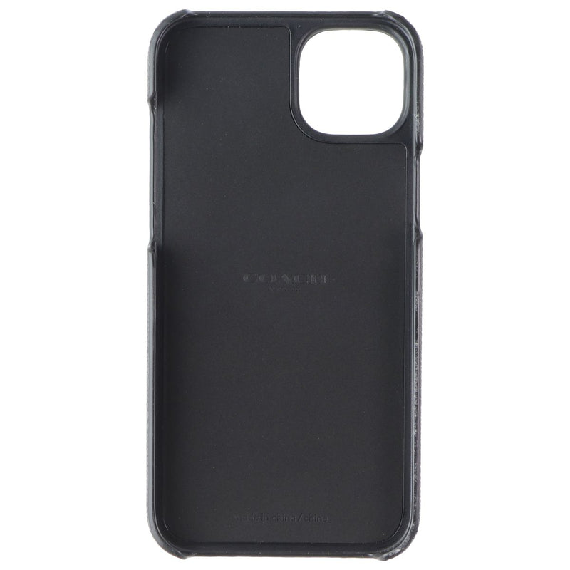 Coach Slim Wrap Case for Apple iPhone 14 Plus - Signature C Black