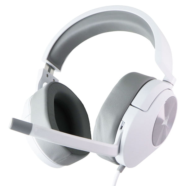 Corsair HS55 Wired Stereo Gaming Headset for PC/MAC/Xbox/PS4/PS5/Switch - White