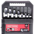 Craftsman (CMMT87010) 7-Piece 12 PT. SAE Flex Reversible Ratchet Set