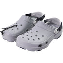 Crocs Unisex-Adult Classic All Terrain Clogs - Size 12 Men/14 Women - Light Gray