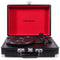 Crosley Cruiser Plus 3-Speed Bluetooth Record Player - Black/Red (CR8005F-BK)