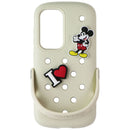 Crocs Case with Jibbitz Charms for Samsung Galaxy S25 - Beige
