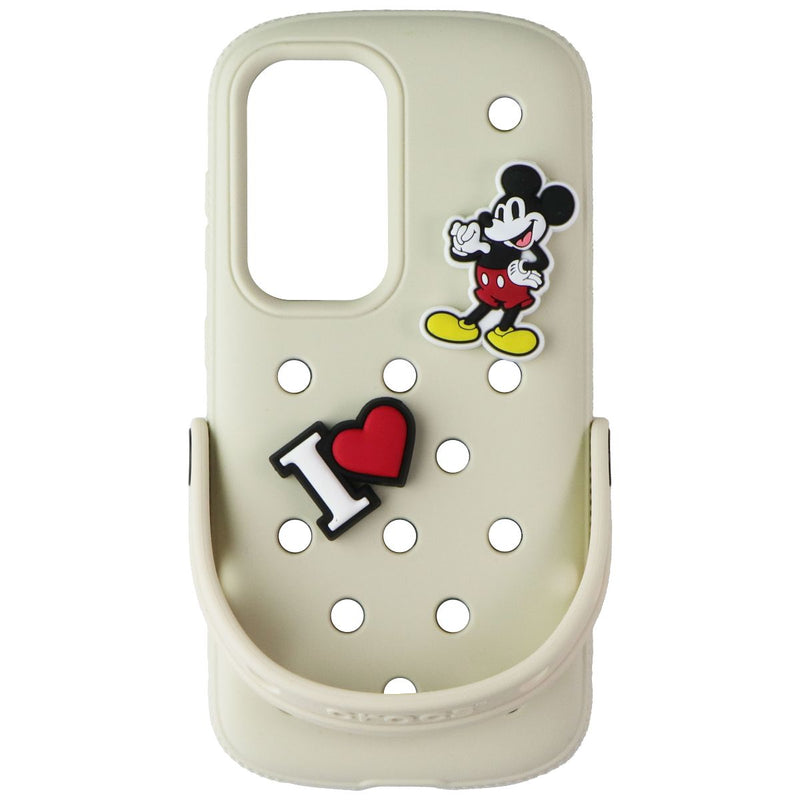 Crocs Case with Jibbitz Charms for Samsung Galaxy S25 - Beige