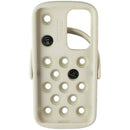 Crocs Case with Jibbitz Charms for Samsung Galaxy S25 - Beige