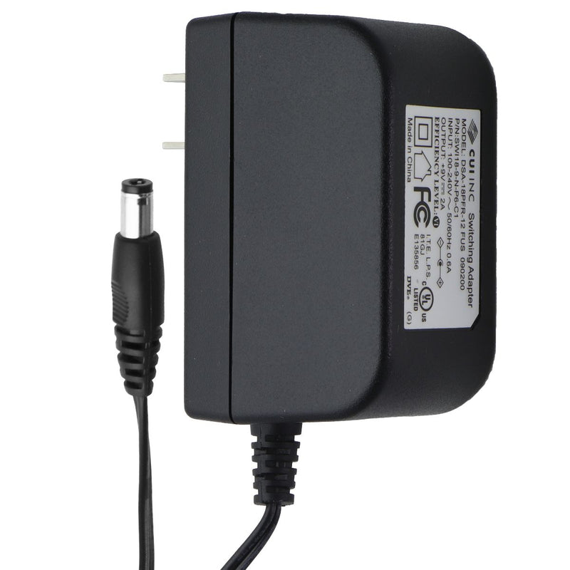 CUI INC Switching Adapter (9V/2A) Power Supply - (DSA-18PFR-12 FUS 090200)