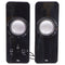 Cyber Acoustics 2.0 Powered Speaker System with Volume Control - Black (CA-2050)