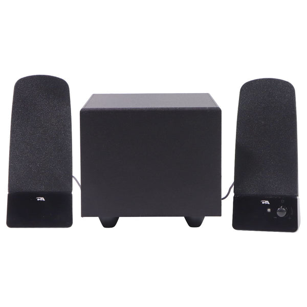 Cyber Acoustics (14W) 2.1 Channel Powered Speaker System - Black (CA-3051)