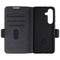 dbrmante1928 Leather Folio Case for Samsung Galaxy S25 - Black
