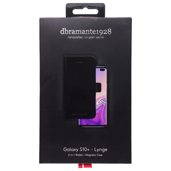 dbramante1928 Lynge 2-in-1 Wallet Case for Samsung Galaxy (S10+) - Black Leather