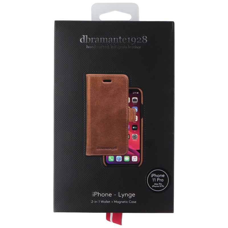 dbramante1928 Lynge 2-in-1 Wallet Magnetic Case for iPhone 11 Pro / Xs / X - Tan