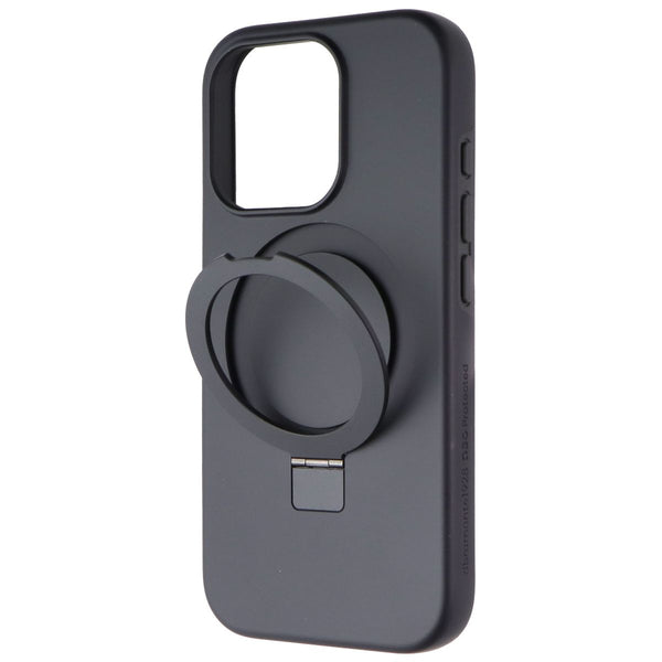 dbramante1928 Ultra-Slim Kickstand Case for MagSafe for iPhone 16 Pro - Black