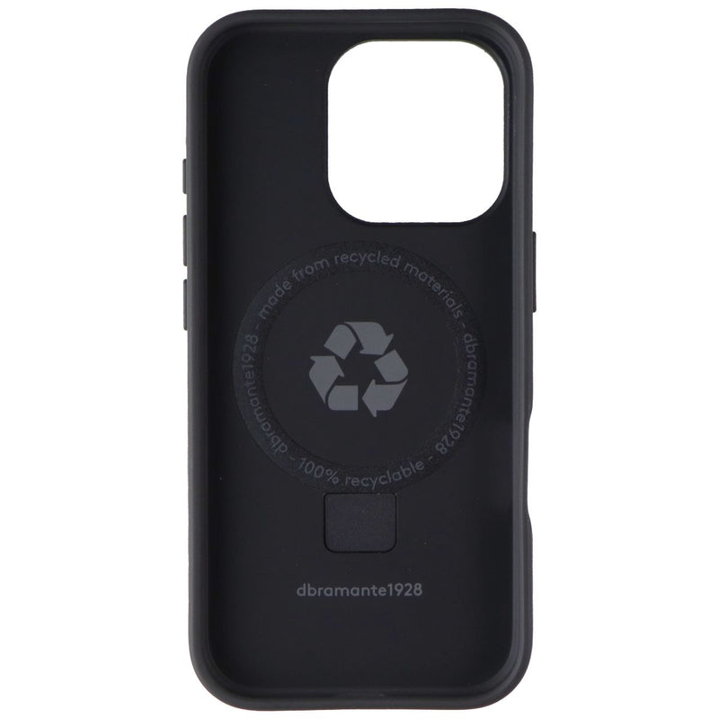 dbramante1928 Ultra-Slim Kickstand Case for MagSafe for iPhone 16 Pro - Black