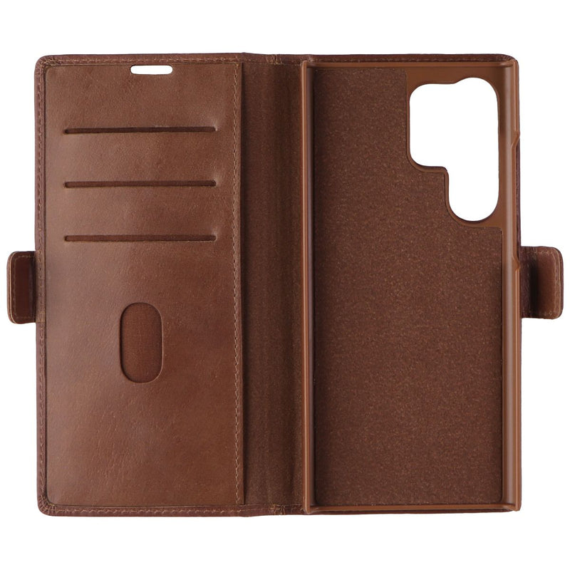 dbramante1928 Folio Phone Case for Samsung Galaxy S23 Ultra - Lynge Tan Leather