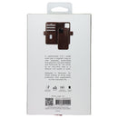 Lynge Full-Grain 2-in-1 Wallet + Magnetic Case for iPhone 11 Pro Max - Brown