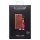 Lynge Full-Grain 2-in-1 Wallet + Magnetic Case for iPhone 11 Pro Max - Brown