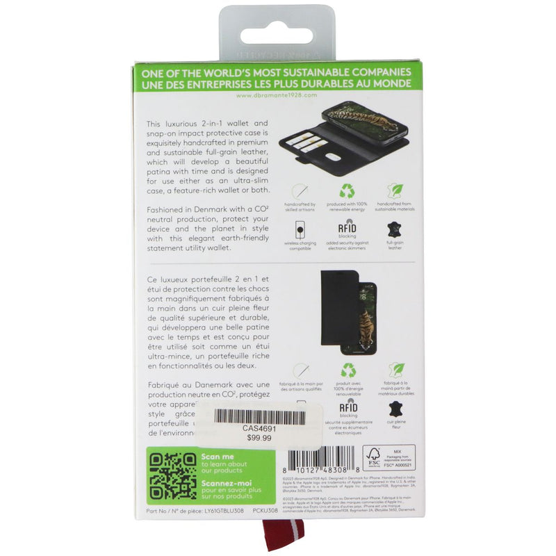 dbramante1928 Lynge 2-in-1 Magnetic Wallet for Apple iPhone 15 - Black