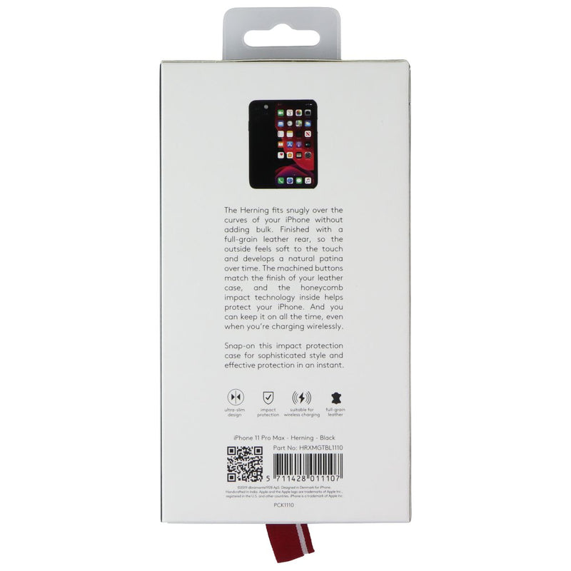 dbramante1928 Herning Snap-On Case for Apple iPhone 11 Pro Max - Black