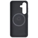 dbramante1928 Silicone Soft Touch Case for Qi2 for Samsung Galaxy S25 - Black