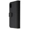 DECODED Full Grain Leather 2-in-1 Wallet for iPhone Xs/X - Rough Black
