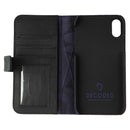 DECODED Leather 2-in-1 Wallet Case for Apple iPhone XR - Black