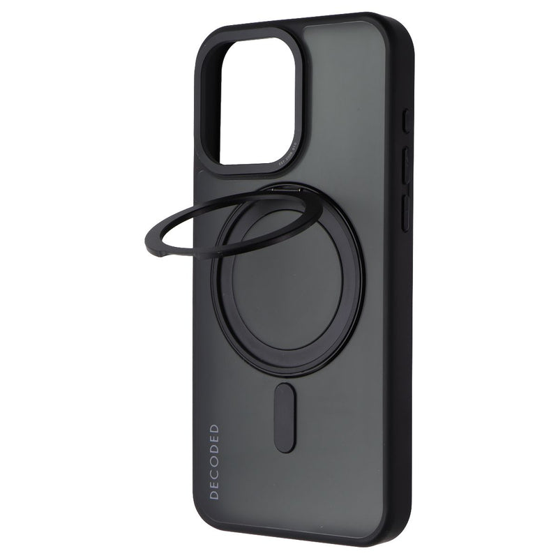 Decoded 360 Loop Stand Back Case for MagSafe for Apple iPhone 15 Pro Max - Black