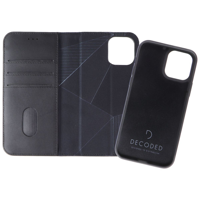 Decoded Detachable Wallet Case for Apple iPhone 12 / 12 Pro - Black
