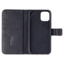 Decoded Full Grain Leather Detachable Wallet for Apple iPhone 11 Pro - Black