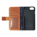 Decoded Full Grain 2-in-1 Leather Case for iPhone 8/7/6s/6 - Brown